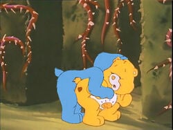 bear care_bear care_bears funshine_bear gay grumpy_bear screenshot tagme yaoi