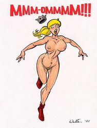 1girls 2001 adam_walters archie_comics betty_cooper breasts crown female female_only gender_transformation human human_only jughead_jones light-skinned_female light_skin nude nude_female pussy rule_63 tebra transformation