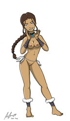 katara from avatar legends by aulio giron