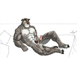 1boy 2008 anthro armpit_hair balls bara big_penis dreamworks erection kung_fu_panda kung_fu_panda_(movie) male male_only memox muscles muscular paramount_pictures penis pubes pubic_hair solo tagme tai_lung_(kung_fu_panda) white_background