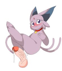 1girls anthro ass big_ass blush canine claws collar cum cum_drip cum_in_pussy cute cute_fang domination eeveelution espeon feline female fluffy fluffy_tail fur human kekitopu looking_at_viewer male_human/female_pokemon mammal nintendo open_mouth pawpads paws penis pinkcookiecheong pokémon_(species) pokemon pokemon_(species) purple_eyes purple_fur pussy pussy_juice sweat tail tongue wet