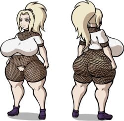 tsunade from naruto by demonroyal
