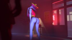 3d ahe_gao ahegao anal anal_penetration anal_sex animated ass_shake big_ass big_butt blue_skin capcom clothing darkstalkers deadpool female fucked_silly hsien_ko imminent_sex instant_loss_2koma jiangshi lei-lei lei_lei looking_at_another looking_back loop lumpymushroom marvel marvel_comics marvel_vs._capcom medium_breasts no_panties no_sound rough_sex sfm smile smiling smirk smug source_filmmaker standing_doggy_style standing_sex straight teasing video webm