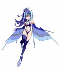 1girls bryanjoel cosplay cya_mg edit edited female huge_breasts kamishiro_rio legwear leotard long_hair looking_at_viewer looking_forward ponytail rio_kamishiro smile solo underwear white_background yu-gi-oh! yu-gi-oh!_zexal