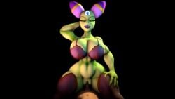 1boy 1girls 3_fingers 3d 3d_(artwork) abs anthro black_background bluebrick3d(artist) breasts cackletta closed_eyes cowgirl_position female female_on_top green_skin hand_behind_head hand_on_thigh huge_breasts large_female larger_female lingerie looking_pleasured male mario_(series) mario_and_luigi:_superstar_saga mario_and_luigi_(series) nintendo pov purple_horns red_bra red_lingerie red_stockings riding self_upload sex sharp_teeth simple_background solo_focus source_filmmaker straight vaginal_penetration wide_hips