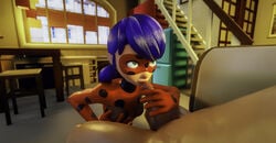 3d blowjob ladybug_(character) male marinette_cheng marinette_dupain-cheng miraculous_ladybug oral oral_sex penis pumpkincat unseen_male_face