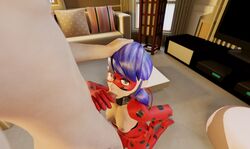 3d breasts fellatio ladybug_(character) male marinette_cheng marinette_dupain-cheng miraculous_ladybug penis pumpkincat unseen_male_face