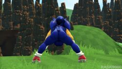 1boy 2020 3d anthro ass asshole backsack balls big_ass big_balls big_butt big_testicles blue_skin footwear furry handwear hi_res male male_only mostly_nude presenting_anus presenting_ass presenting_balls presenting_butt presenting_hindquarters rask9000 sega solo_male sonic_(series) sonic_the_hedgehog source_filmmaker tagme testicles