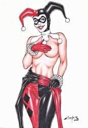 harley quinn from batman (series) by carlos braga