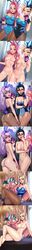 2girls 3girls ahri akali ass big_ass blonde_hair blue_eyes blush blushypixy blushyspicy breasts bunny_ears bunny_girl bunny_tail bunnysuit choker cleavage clothed clothed_female compilation completely_nude dark_hair earrings evelynn female female_only flashing fully_clothed gloves hairless_pussy hourglass_figure k/da_all_out_ahri k/da_all_out_akali k/da_all_out_evelynn k/da_all_out_kai'sa k/da_all_out_series kai'sa league_of_legends lesbian looking_at_viewer medium_breasts multiple_girls nail_polish nipples nude nude_female pantyhose phone pink_hair purple_hair selfie seraphine_(league_of_legends) shy small_breasts smug yuri