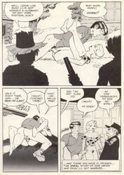 comic daisy_mae_yokum female forced forced_marriage forced_wedding human li'l_abner li'l_abner_yokum male marryin'_sam moonbeam_mcswine sex shotgun straight wally_wood wedding