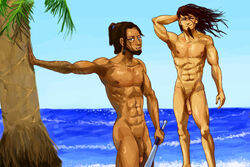 2boys avatar_legends avatar_the_last_airbender fire_nation hakoda human human_only male male_focus male_only multiple_males muscular muscular_male ozai sitnalta888 smooth_skin uncensored water_tribe