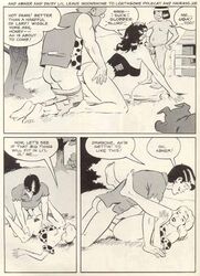 comic daisy_mae_yokum female hairless_joe human li'l_abner li'l_abner_yokum lonesome_polecat male moonbeam_mcswine sex straight wally_wood