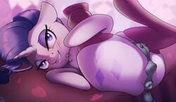 anatomically_correct animal_genitalia animal_pussy anus ass crotchboobs equine_pussy female female_only friendship_is_magic my_little_pony nookprint pussy rarity_(mlp) solo_female tagme vagina