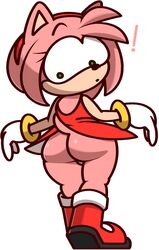 amy rose from sonic (series) by vilepluff