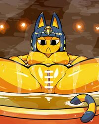 ankha from animal crossing by crap-man