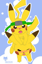 all_fours anal anal_sex blush duo feral feral_on_feral from_behind_position hi_res male male/male male_penetrated male_penetrating male_penetrating_male nintendo open_mouth penetration pikachu pokémon_(species) pokemon sex tricksta video_games