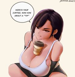 tifa lockhart from final fantasy by paranoiddroid