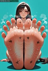 1girls ai_assisted ai_generated big_ass big_breasts black_hair blue_background breasts chromatic_abberation curvaceous curvaceous_body curvaceous_female curvaceous_figure curves curvy curvy_body curvy_female curvy_figure curvy_hips dirty_feet earring eyebrows eyelashes eyeliner feet feet_fetish feet_focus feet_together feet_towards_viewer feet_up female final_fantasy final_fantasy_vii foot foot_fetish foot_focus foot_play foot_worship girl hi_res high_resolution highres highs hires huge_ass huge_breasts large_ass large_breasts light-skinned_female long_hair naked nude patreon patreon_username red_eyes red_toenails sexually_suggestive simple_background smelly_feet soles stable_diffusion tagme thaisalon thick thick_thighs thighs tifa_lockhart toenail_polish toenails toes voluptuous voluptuous_body voluptuous_female watermark woman wrinkled_feet wrinkled_soles wrinkles