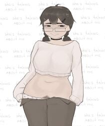 cute female horny_expression tagme