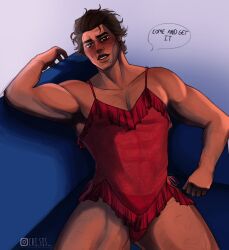 across_the_spider-verse bara big_muscles columbia_pictures cri_sis_0 crossdressing crossdressing_male gay into_the_spider-verse male_only manly_crossdresser marvel masculine_crossdresser miguel_o'hara muscular muscular_male sony sony_interactive_entertainment sony_pictures sony_pictures_animation spider-man spider-man:_across_the_spider-verse spider-man:_into_the_spider-verse spider-man_(series) spider-man_2099 spiderman_2099_(character) spiderverse yaoi
