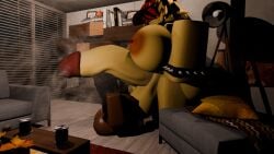 1futa 1girls 3d big_penis forsaken_(roblox) futa_on_female futanari height_difference musky_cock roblox roblox_avatar scenecore_elliot tagme zavie_(forsaken)
