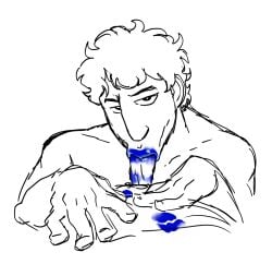 1boy 2boys :>= big_lips blue_lipstick dark_blue_lipstick digital_drawing_(artwork) digital_media_(artwork) doodle erection fellatio fellatio_face full_lips glossy_lips goofy goofy_ahh goofy_ahh_facial_expression harper_(mr_shrink) kiss_mark_on_belly kiss_mark_on_chest kiss_marks kiss_marks_all_over lipstick_mark_on_penis lipstick_on_penis lipstick_ring looking_at_viewer looking_into_eyes male male/male male_focus male_only mr_shrink oc original original_character original_characters partially_colored penis sexy_look shiny_lips sketchy stupid stupid_looking vacuum_blowjob vacuum_fellatio