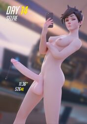 lena oxton from overwatch by chainsmoker