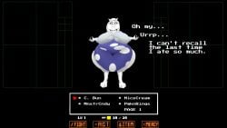 animated furry hyper hyper_giantess hyper_growth hyper_inflation inflation reuhain ssbbw tagme toriel undertale ussbbw video weight_gain