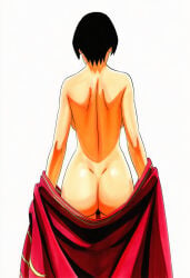 1girls accurate_art_style ai_generated back_view bare_back bare_shoulders black_hair boruto:_naruto_next_generations breast_focus breasts breasts_out clothing dress exposed_ass exposed_breasts faceless_female facing_away female female_focus female_only flashing gloves high_resolution kurotsuchi linwin manga_style masashi_kishimoto_style mooning naruto naruto_(series) no_bra no_bra_under_clothes no_panties no_panties_under_dress oppai partially_clothed pinup plain_background presenting presenting_ass showing_ass simple_background single_sleeve solo solo_focus uncensored undressing upper_body white_background