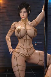1girls 3d ada_wong ada_wong_(adriana) asian asian_female ass belly_chain big_ass big_breasts breasts busty female female_focus female_only heels high_heels hourglass_figure resident_evil resident_evil_2 resident_evil_2_remake resident_evil_4 resident_evil_4_remake tagme tb25 thick_thighs wide_hips