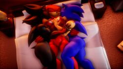 3d bed big_ass cuddling gay knuckles_the_echidna muscular pecs pectorals romantic romantic_trio sega shadow_the_hedgehog sleeping sonic_(series) sonic_the_hedgehog sonic_the_hedgehog_(series) thick_thighs trio