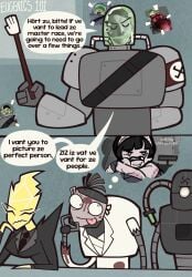 dr._mangler fat_fetish hitler_ii_(mewgenics) mewgenics tracy_(mewgenics) weight_gain