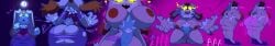 art_trade brown_fur claws clothed clothing clothing_rip destroyed_clothing expansion fangs full_moon glowing_eyes monamania rabbit rabbit_ears rabbit_girl sonic_(series) sonic_the_hedgehog_(series) torn_clothes transformation transformation_sequence vanilla_the_rabbit vanilla_the_wererabbit