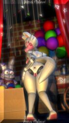 funtime foxy (fnaf) from five nights at freddy's by astra malerei