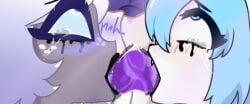 ahe_gao ahegao_face dildo dildo_in_mouth dildo_insertion double_dildo_deepthroat emily_(hazbin_hotel) hazbin_hotel retzhuko_(artist) tears tears_of_joy tears_of_pleasure vivienne_medrano vivziepop wolfychu youtube youtubers