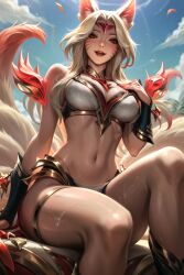 ahri ai_generated immortalized_legend_ahri league_of_legends tagme