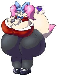 1girls big_ass big_breasts braixen breasts bubble_butt cleavage female huge_ass huge_breasts notmrsatsuma pokemon pokemon_(species) thick_thighs wide_hips