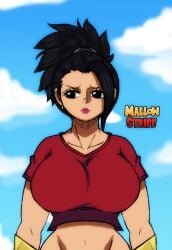 1female 1girls 2021 artist_logo artist_name artist_signature bangs_over_one_eye big_breasts black_eyes black_eyes_female black_hair black_hair_female breasts breasts_bigger_than_head breasts_bigger_than_torso clothed clothed_female clothes clothing cloud clouds cloudy_sky crop_top curvaceous curvaceous_body curvaceous_female curvaceous_figure curvaceous_hips curvy curvy_body curvy_female curvy_figure curvy_hips digital_art digital_drawing_(artwork) digital_media digital_media_(artwork) dragon_ball dragon_ball_super female female_focus female_on_top female_only female_saiyan female_solo gold_armwear hair_over_one_eye hourglass_figure huge_breasts huge_titties kale looking_aside mallow_strife one_piece_style pink_lips pink_lipstick ponytail ponytail_(hair) ponytail_female red_crop_top round_breasts saiyan saiyan_girl shiny shiny_body shiny_breasts shiny_clothes shiny_hair shiny_lips shiny_skin shonen_jump shy shy_expression shy_girl sky solo solo_female solo_focus spiky_hair tan tan-skinned_female tan_body tan_skin tanned_skin thick_body thick_breasts thick_lips thigh_gap universe_6 universe_6_girls voluptuous voluptuous_female watermark worried worried_expression worried_expressions worried_face worried_look