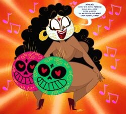 maria rivera from dia de los muertos by samperez