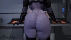 animated dumptruck_ass huge_ass mass_effect quarian shaking_ass shaking_butt skelly3d tagme tali'zorah_nar_rayya