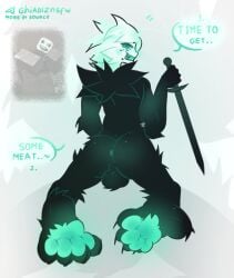 ass ass_bigger_than_head ass_focus ass_up asshole back back_view backsack balls ballsack big_ass big_balls black_fur blush cute cute_ass cute_expression cute_face cute_male dick die_of_death die_of_death_(roblox) dirty_talk feet feet_fetish feet_focus femboy femboy_focus femboy_only foot_fetish foot_focus forsaken_(roblox) fur furry furry_ass furry_femboy furry_male furry_only gay gay_male ghiadiz headcanon paw_fetish paw_pose paw_print pawpads paws penis penis_out pursuer_(die_of_death) pursuer_(forsaken) roblox roblox_game robloxian sexy sexy_ass sexy_body sexy_feet sexy_femboy sexy_pose silly smile smiley_face smiling sword white_hair