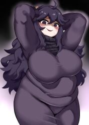 bbw big_breasts chubby chubby_female fat female hex_maniac large_breasts oasisu17 overweight overweight_female pokemon solo