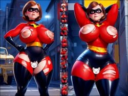 1girls ai_generated big_ass big_breasts big_thighs breasts brown_eyes brown_hair bust busty chest curvaceous curvy curvy_figure disney elastigirl female female_focus hazel_eyes helen_parr hero heroine hips hourglass_figure huge_ass huge_breasts large_ass large_breasts legs light-skinned_female light_skin mature mature_female milf mommy mother pixar pixar_mom slim_waist superhero superheroine the_incredibles thick thick_hips thick_legs thick_thighs thighs top_heavy urqqurqq voluptuous voluptuous_female waist wide_hips wide_thighs