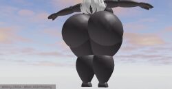 1girls 3d ass big_ass big_belly big_breasts big_butt big_hips big_thighs made_using_roblox nude rainy_rr34 roblox robloxian t-pose tagme