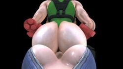 1080p 1920x1080 2girls 3d 3d_(artwork) absurd_res absurdres animated asian asian_female ass ass_lick big_ass big_breasts breasts cammy_white domination face_in_ass facesitting female female_only gif huge_ass interracial juri_han kishi leotard licking light-skinned_female light_skin loop multiple_girls pawg simple_background street_fighter street_fighter_v thong thong_leotard yuri