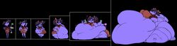 6_arms anthro bbw belly belly_expansion belly_overhang belly_squish big_ass big_belly big_breasts bloated chubby chubby_female deep_navel fat feederism female female_focus female_only goth huge_ass huge_belly hyper hyper_belly immobile immobilization love_handles muffet muffin_top multi_arm multi_limb nonude obese obese_female overweight overweight_female sequence slightly_chubby solo ssbbw stuffed stuffed_belly stuffing thick_thighs tight_clothing undertale weight_gain