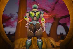 3d animated ass_slap ass_smack conadolpomp curvy_figure femboy genji jiggle male male_only overwatch sentai sentai_genji solo solo_male video