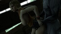 3d anal crossover eastern_and_western_character female heather_mason human male outlast pale_skin rape red_barrels silent_hill silent_hill_3 suspended tagme walrider wristwear