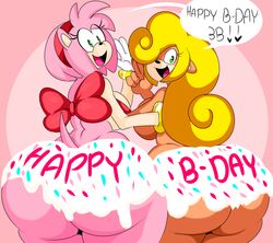 amy rose from crash (series) by denizen1414